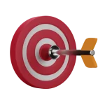 3D icon target