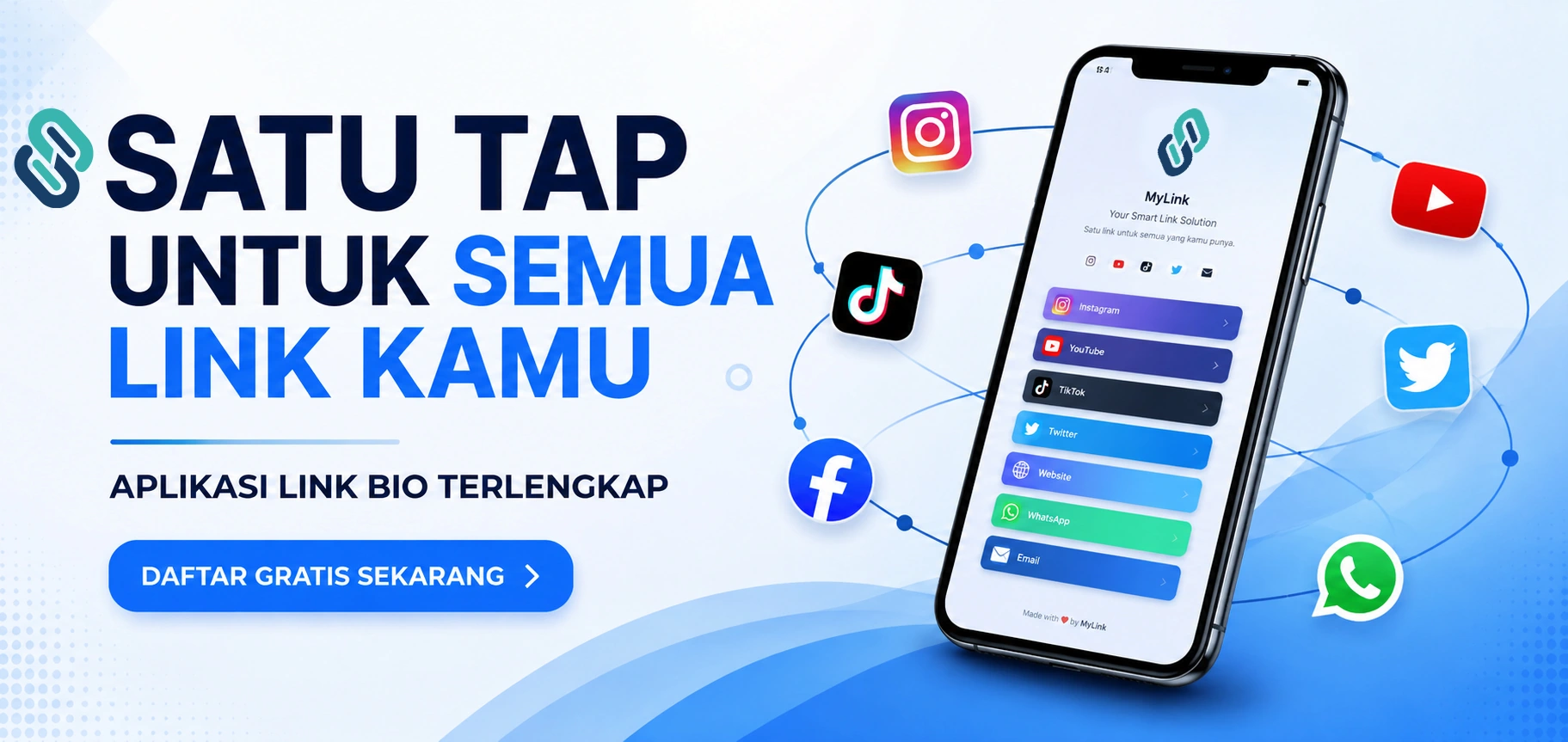 Buat Microsite, Minisite, Landing Page, Link In Bio Gratis di SatuTap.Link